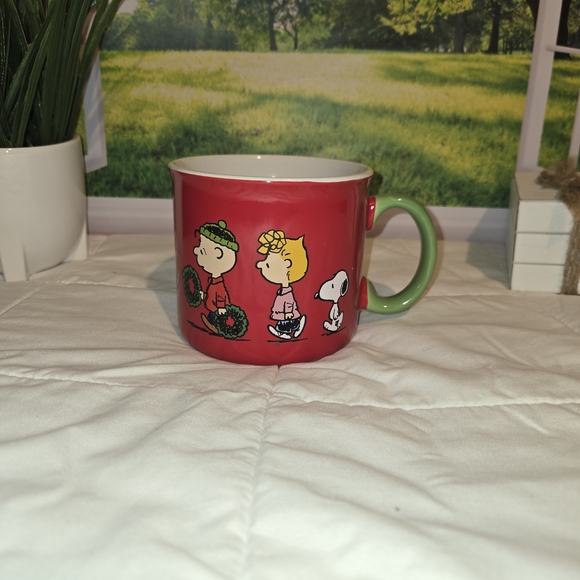 Other - Red Peanuts Character Mug